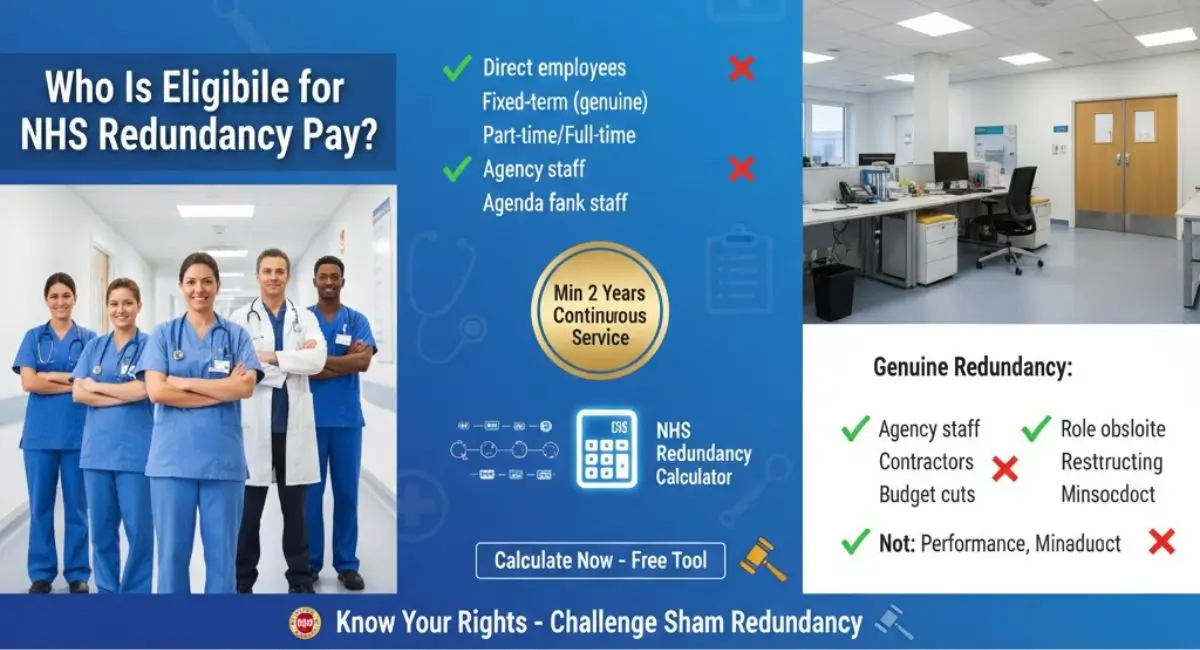 Who Is Eligible for NHS Redundancy Pay